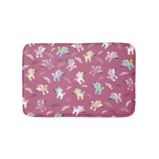 Tapis De Bain Mustachio Unicornio !