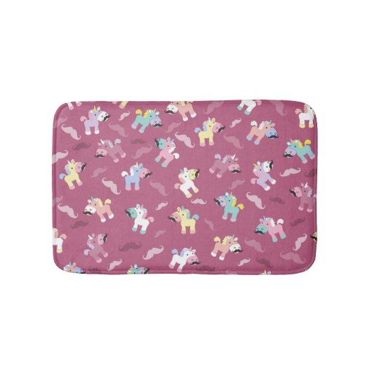 Tapis De Bain Mustachio Unicornio ! (Devant)