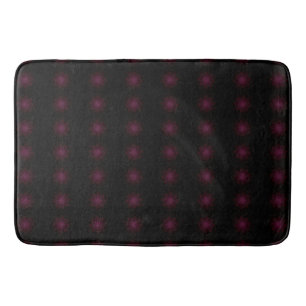 Tapis De Bain Muster à schwarz und rosa