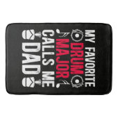 Tapis De Bain My Favorite Drum Major Dad Of A Drum (Devant)