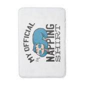 Tapis De Bain My official napping shirt - Lazy sleeping Sloth (Devant (Vertical))