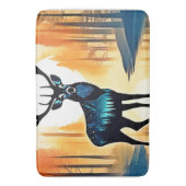 Tapis De Bain Mystical Forest Deer (devant Vertical)