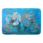 Tapis De Bain Mythe des mers Art populaire du Nouvel Âge (Devant)