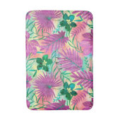 Tapis De Bain Nalani Hawaiian Tropical Garden Fuchsia (Devant (Vertical))