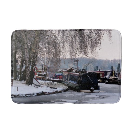 TAPIS DE BAIN NARROVBOATS D'HIVER (Devant)