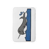 Tapis De Bain Narwhal Splash (Devant (Vertical))