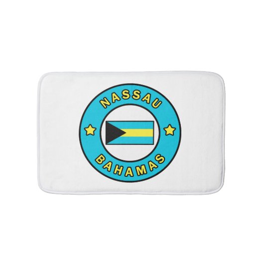 Tapis De Bain Nassau Bahamas (Devant)