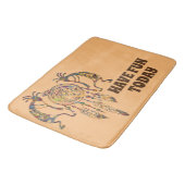 Tapis De Bain Native American Kokopelli (Angle)