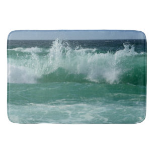 Tapis De Bain Nature Plage Mer Vagues Modèle moderne Grand