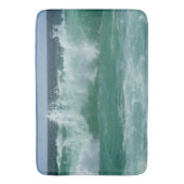 Tapis De Bain Nature Plage Mer Vagues Modèle moderne Grand (devant Vertical)