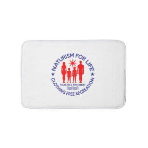 Tapis De Bain Naturiste - Le Naturisme Pour La Vie