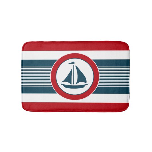 Tapis De Bain Nautical design (Devant)