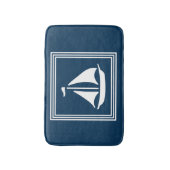 Tapis De Bain Nautical design (Devant (Vertical))