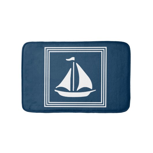Tapis De Bain Nautical design (Devant)