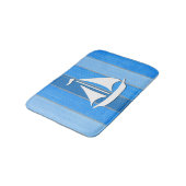 Tapis De Bain Nautical themed design (Angle)