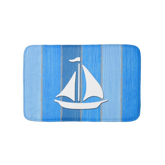 Tapis De Bain Nautical themed design (Devant)