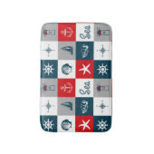 Tapis De Bain Nautical themed design (Devant (Vertical))