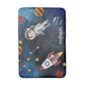 Tapis De Bain Navette d'astronaute spatiale personnalisée (Devant (Vertical))