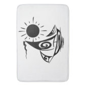 Tapis De Bain Navigation de jour paresseuse (devant Vertical)