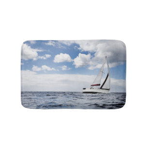 Tapis De Bain Navigation de yacht en mer ouverte