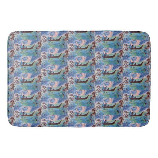 Tapis De Bain Naviguer au clair de lune (Devant)