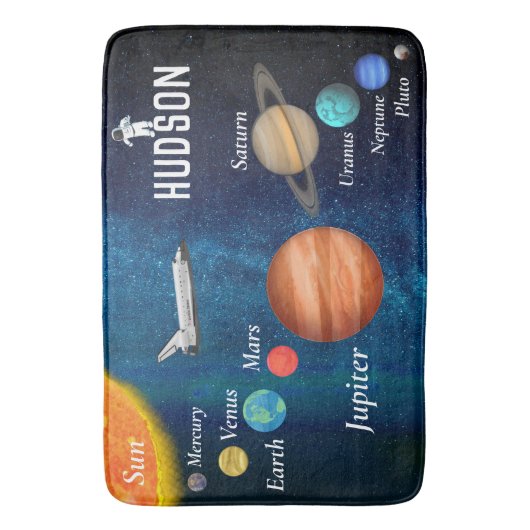 Tapis De Bain Navire spatial astronaute (devant Vertical)