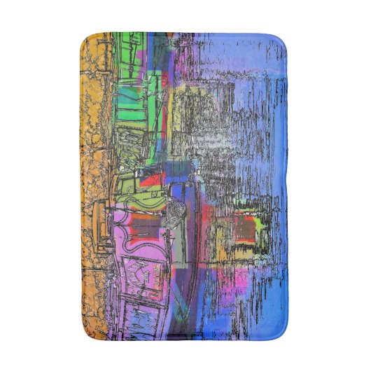 TAPIS DE BAIN NAVIRES (Devant (Vertical))