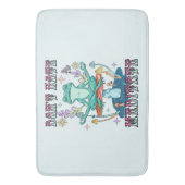 Tapis De Bain "Ne haïssez pas, méditez" | Grenouille pacifique e (devant Vertical)