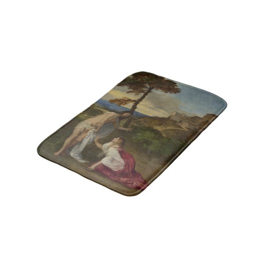 Tapis De Bain Ne me touchez pas (par Titian) (Angle)