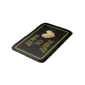 Tapis de bain Né pour briller (Angle)