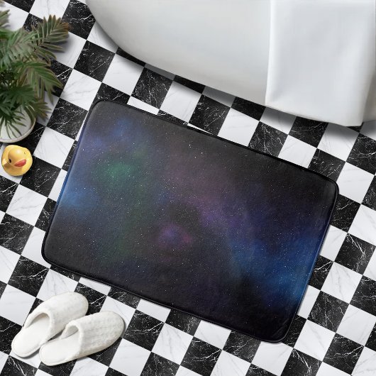 Tapis De Bain Nebula cosmique de Galaxie