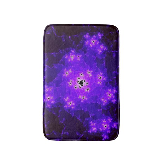 Tapis De Bain Nebula Mat de bain fractal (Devant (Vertical))