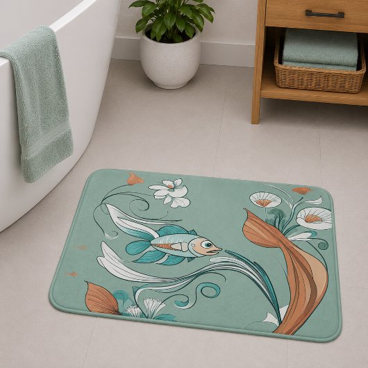Tapis De Bain Nébuleux Jovial