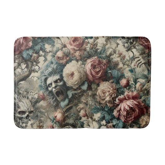 Tapis De Bain Necromancier de Gnashed - gothique victorien (Devant)