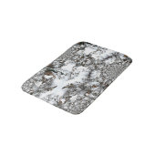 Tapis De Bain Neige Abstraite (Angle)