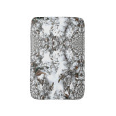 Tapis De Bain Neige Abstraite (Devant (Vertical))
