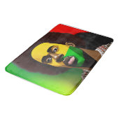 Tapis De Bain Neige Bruh hiver Noir King Melanin Junet1 (Angle)