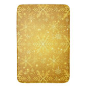 Tapis De Bain Neige dorée (devant Vertical)