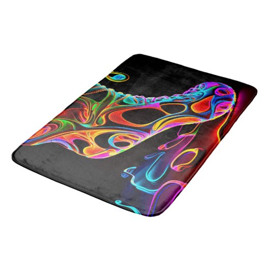 Tapis De Bain Neon Basket (Angle)