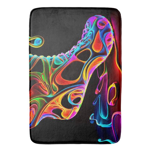 Tapis De Bain Neon Basket (devant Vertical)