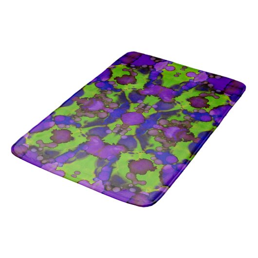 Tapis De Bain Neon Bloomstorm (Angle)