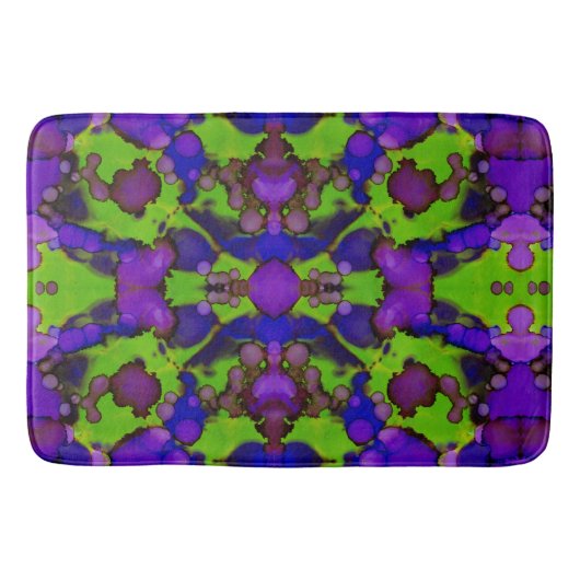 Tapis De Bain Neon Bloomstorm (Devant)