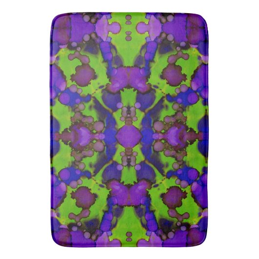 Tapis De Bain Neon Bloomstorm (devant Vertical)