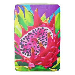 Tapis De Bain Neon Dragon Fruit Splendor