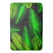 Tapis De Bain Neon Green Art Feuille. Acheter maintenant (devant Vertical)