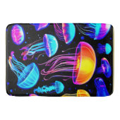 Tapis De Bain Neon Jellyfish (Devant)