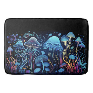 Tapis De Bain Neon Jellyfish