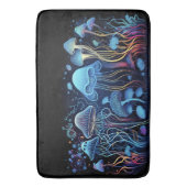 Tapis De Bain Neon Jellyfish (devant Vertical)