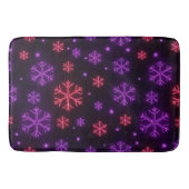 Tapis De Bain Neon Snowflakes (Devant)