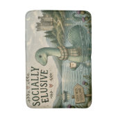 Tapis De Bain Nessie Cryptide Confortable Élusive Socialement Lo (Devant (Vertical))